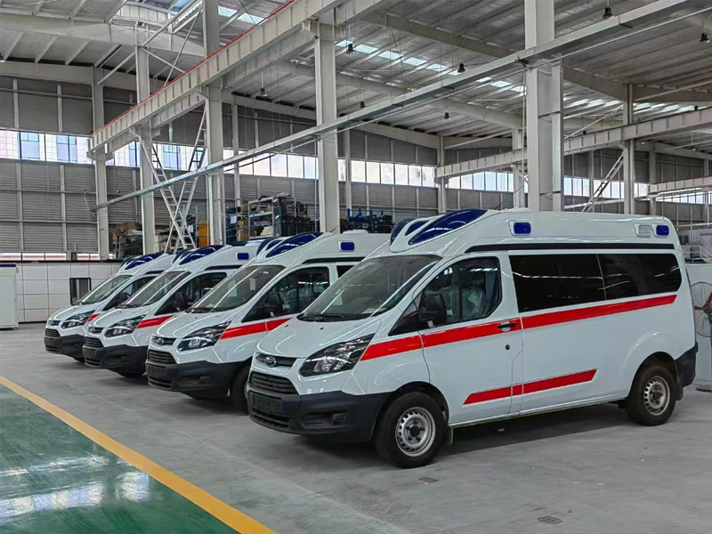 程力威牌福特Ford全順V362中頂監護型醫療救護轉運車詳細參數